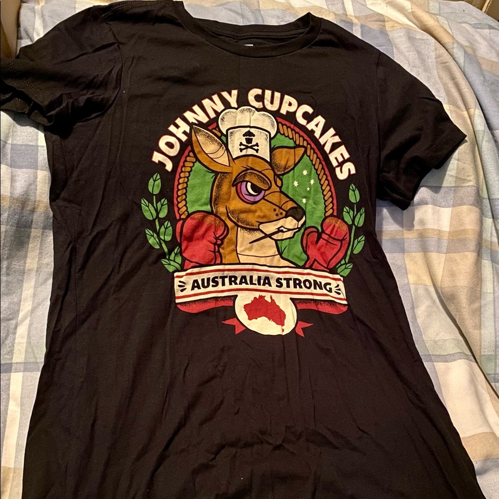 Johnny Cupcakes - AUSTRALIA Strong shirt!  Raised funds for wildfires in AU -New